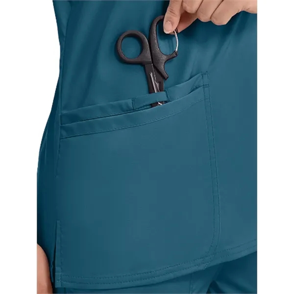 Cherokee - Workwear Revolution - Women's 3-Pocket V-Neck Top - Cherokee - Workwear Revolution - Women's 3-Pocket V-Neck Top - Image 5 of 62
