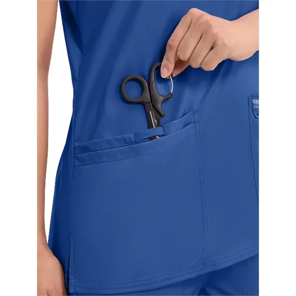 Cherokee - Workwear Revolution - Women's 3-Pocket V-Neck Top - Cherokee - Workwear Revolution - Women's 3-Pocket V-Neck Top - Image 21 of 62