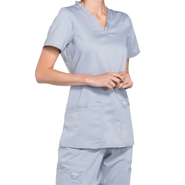 Cherokee - Workwear Revolution - Women's 3-Pocket V-Neck Top - Cherokee - Workwear Revolution - Women's 3-Pocket V-Neck Top - Image 29 of 62