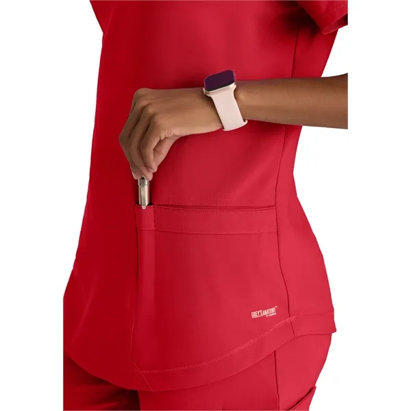 Grey's Anatomy Evolve Stretch - Women's Two-Pocket V-Neck... - Grey's Anatomy Evolve Stretch - Women's Two-Pocket V-Neck... - Image 45 of 47