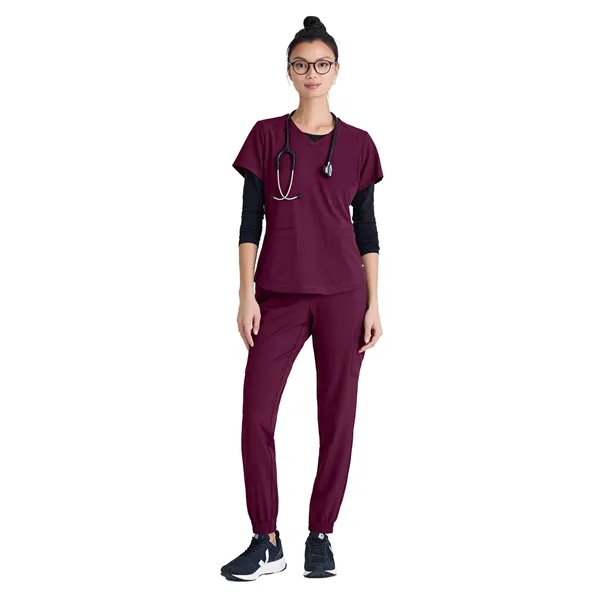 Grey's Anatomy Evolve Stretch - Women's Two-Pocket V-Neck... - Grey's Anatomy Evolve Stretch - Women's Two-Pocket V-Neck... - Image 47 of 47