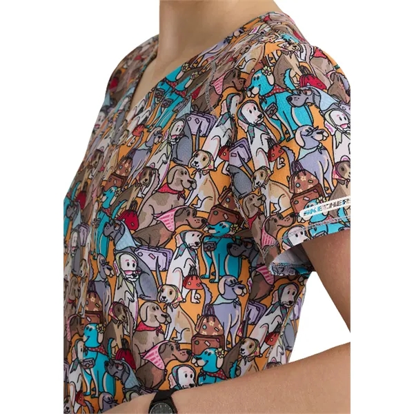 Skechers - Women's Three-Pocket V-Neck Reliance Print Scr... - Skechers - Women's Three-Pocket V-Neck Reliance Print Scr... - Image 17 of 17