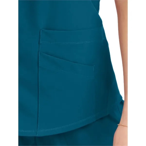 Skechers - Women's Three-Pocket Curved V-Neck Breeze Scru... - Skechers - Women's Three-Pocket Curved V-Neck Breeze Scru... - Image 2 of 59