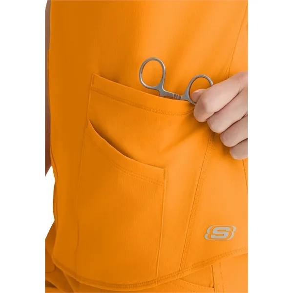 Skechers - Women's Three-Pocket Curved V-Neck Breeze Scru... - Skechers - Women's Three-Pocket Curved V-Neck Breeze Scru... - Image 9 of 59