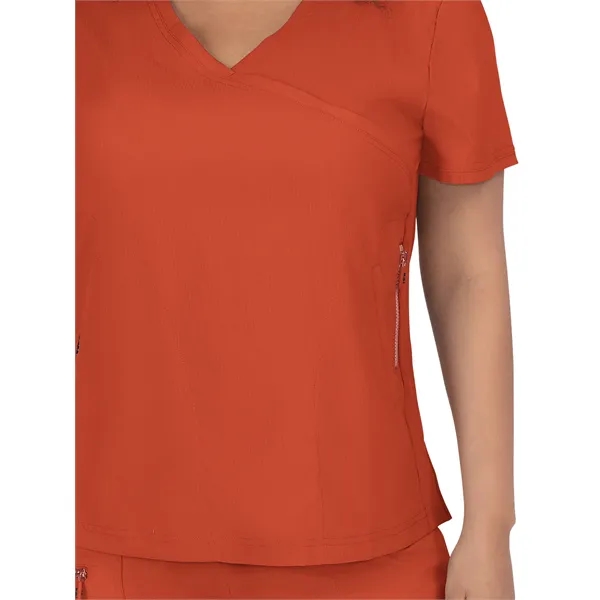 koi - Lite - Women's Three-Pocket Mock-Wrap Philosophy Top - koi - Lite - Women's Three-Pocket Mock-Wrap Philosophy Top - Image 43 of 46