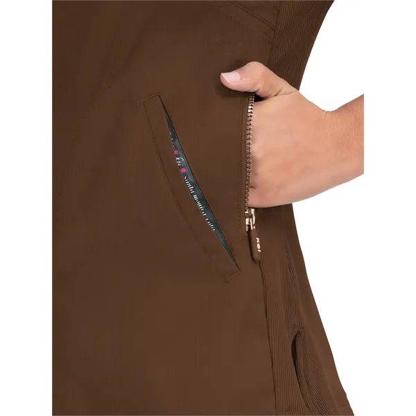 koi - Lite - Women's Three-Pocket Mock-Wrap Philosophy Top - koi - Lite - Women's Three-Pocket Mock-Wrap Philosophy Top - Image 44 of 46