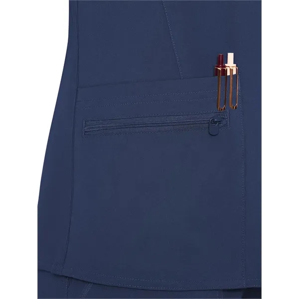 Med Couture - MC Touch - Women's 4-Pocket Knit Back Top - Med Couture - MC Touch - Women's 4-Pocket Knit Back Top - Image 5 of 11