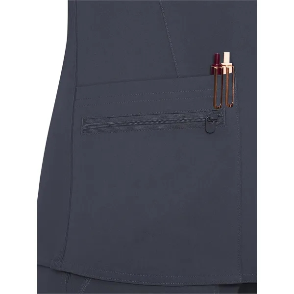 Med Couture - MC Touch - Women's 4-Pocket Knit Back Top - Med Couture - MC Touch - Women's 4-Pocket Knit Back Top - Image 9 of 11