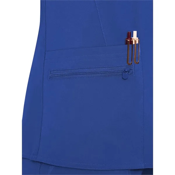 Med Couture - MC Touch - Women's 4-Pocket Knit Back Top - Med Couture - MC Touch - Women's 4-Pocket Knit Back Top - Image 11 of 11