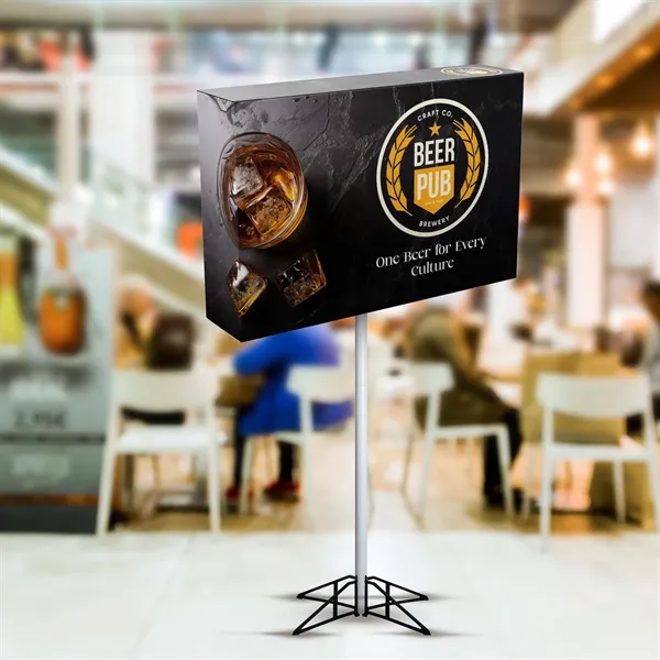 Pole Topper Display - 25"w x 27"h - Arched Top - Pole Topper Display - 25"w x 27"h - Arched Top - Image 1 of 1