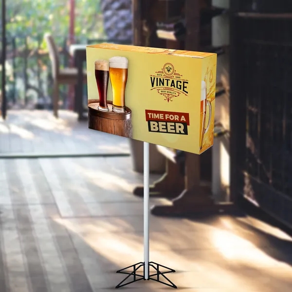 Pole Topper Display - 25"w x 27"h - Arched Top - Pole Topper Display - 25"w x 27"h - Arched Top - Image 0 of 1