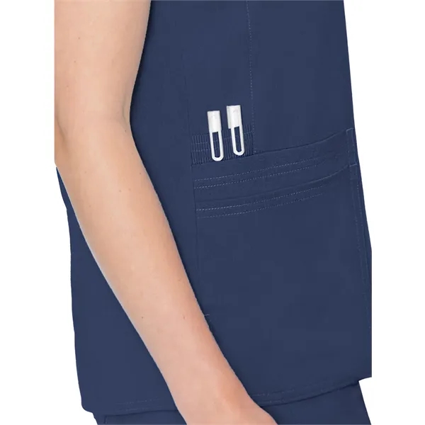 Med Couture - MC Touch - Women's 6-Pocket Raglan Sleeve Top - Med Couture - MC Touch - Women's 6-Pocket Raglan Sleeve Top - Image 13 of 29