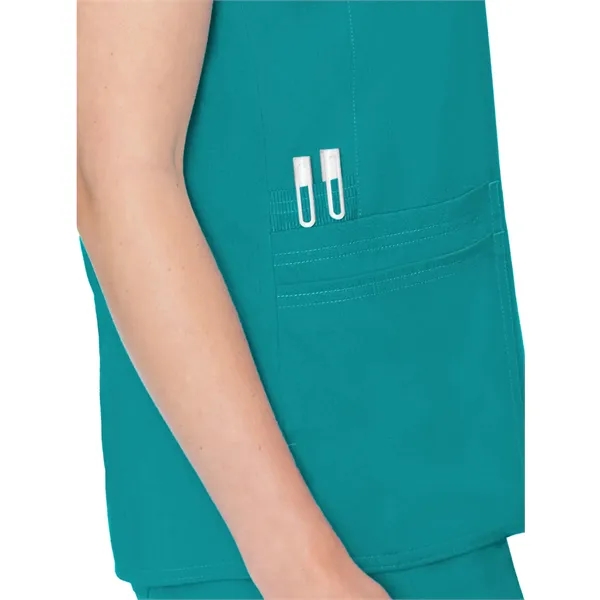 Med Couture - MC Touch - Women's 6-Pocket Raglan Sleeve Top - Med Couture - MC Touch - Women's 6-Pocket Raglan Sleeve Top - Image 28 of 29