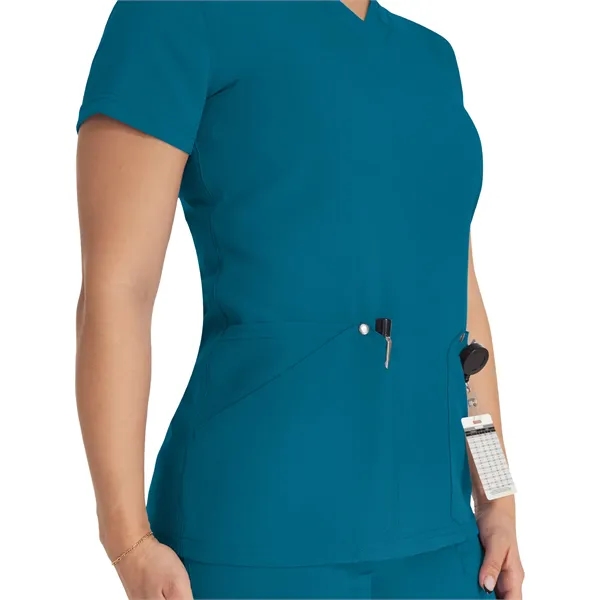 Dickies Medical - EDS NXT - Women's 4-Pocket V-Neck Top - Dickies Medical - EDS NXT - Women's 4-Pocket V-Neck Top - Image 5 of 41