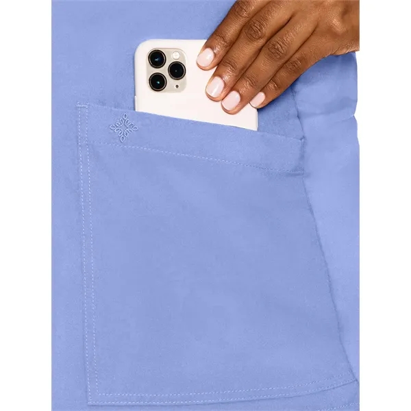 Med Couture - MC Touch - Women's 2-Pocket V-Neck Maternit... - Med Couture - MC Touch - Women's 2-Pocket V-Neck Maternit... - Image 5 of 14