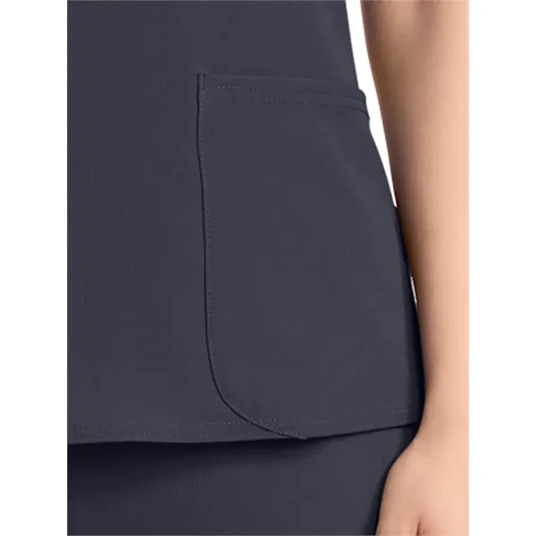 Med Couture - MC AMP - Women's 3-Pocket Square Neck Scrub... - Med Couture - MC AMP - Women's 3-Pocket Square Neck Scrub... - Image 17 of 26