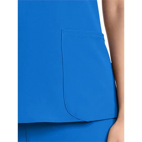 Med Couture - MC AMP - Women's 3-Pocket Square Neck Scrub... - Med Couture - MC AMP - Women's 3-Pocket Square Neck Scrub... - Image 24 of 26