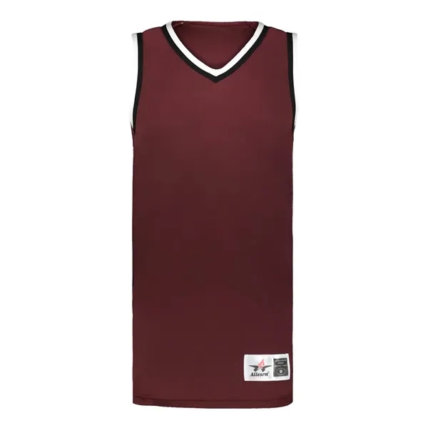 Alleson Athletic Youth Retro Basketball Jersey - Alleson Athletic Youth Retro Basketball Jersey - Image 7 of 16