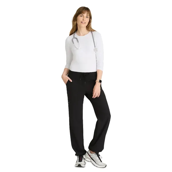 Barco One - Women's Six-Pocket Bungee Hem Bounce Scrub Pant - Barco One - Women's Six-Pocket Bungee Hem Bounce Scrub Pant - Image 2 of 5