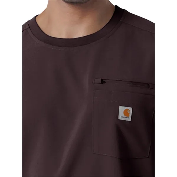 Carhartt Scrubs - Force Cross-Flex - Men's Two-Pocket Cre... - Carhartt Scrubs - Force Cross-Flex - Men's Two-Pocket Cre... - Image 3 of 13