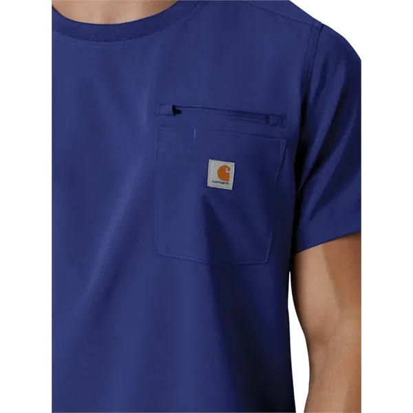 Carhartt Scrubs - Force Cross-Flex - Men's Two-Pocket Cre... - Carhartt Scrubs - Force Cross-Flex - Men's Two-Pocket Cre... - Image 6 of 13