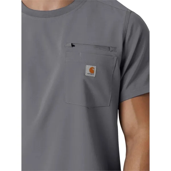Carhartt Scrubs - Force Cross-Flex - Men's Two-Pocket Cre... - Carhartt Scrubs - Force Cross-Flex - Men's Two-Pocket Cre... - Image 12 of 13