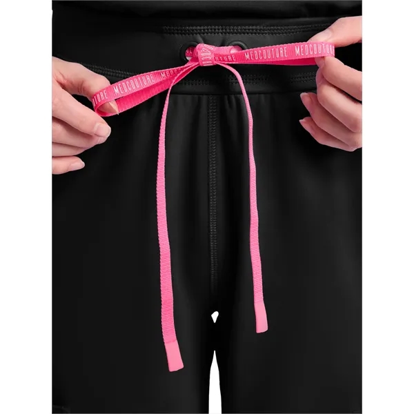 Med Couture - MC AMP KNIT - Women's 5-Pocket V-Neck Jumpsuit - Med Couture - MC AMP KNIT - Women's 5-Pocket V-Neck Jumpsuit - Image 2 of 11