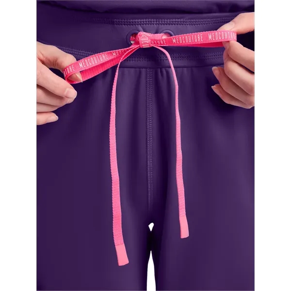 Med Couture - MC AMP KNIT - Women's 5-Pocket V-Neck Jumpsuit - Med Couture - MC AMP KNIT - Women's 5-Pocket V-Neck Jumpsuit - Image 5 of 11