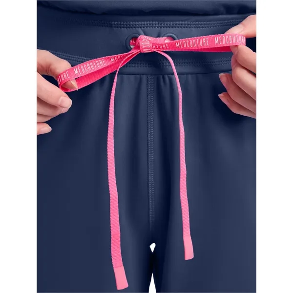 Med Couture - MC AMP KNIT - Women's 5-Pocket V-Neck Jumpsuit - Med Couture - MC AMP KNIT - Women's 5-Pocket V-Neck Jumpsuit - Image 9 of 11