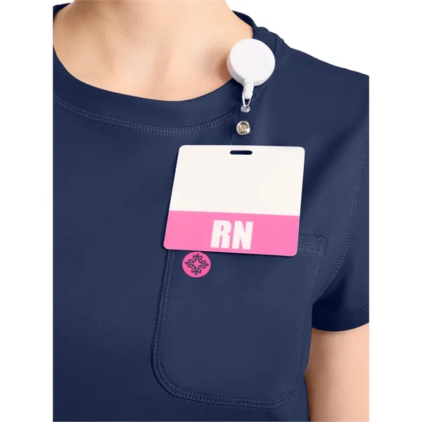 Med Couture - MC AMP KNIT - Women's 2-Pocket Crew Neck Tee - Med Couture - MC AMP KNIT - Women's 2-Pocket Crew Neck Tee - Image 9 of 17