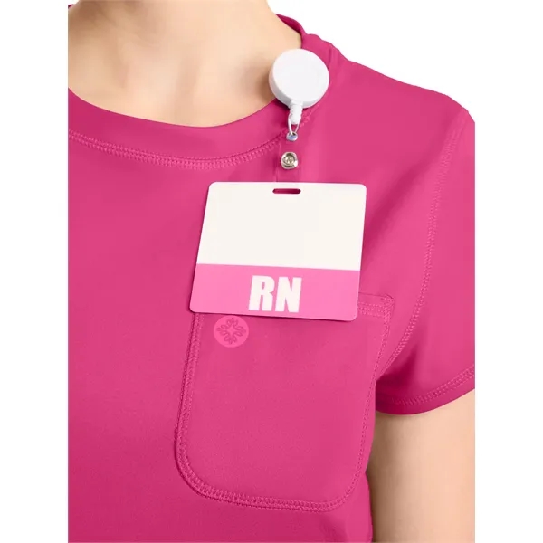 Med Couture - MC AMP KNIT - Women's 2-Pocket Crew Neck Tee - Med Couture - MC AMP KNIT - Women's 2-Pocket Crew Neck Tee - Image 16 of 17