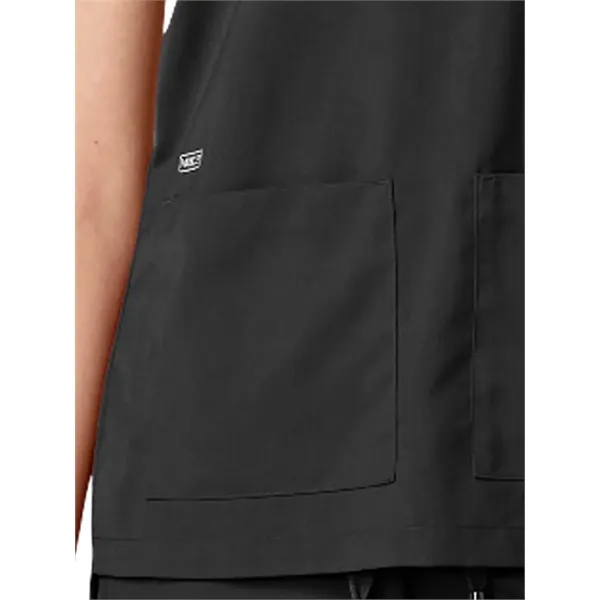 Parkley ABC - Women's Two-Pocket TESS Mandarin Mock Wrap Top - Parkley ABC - Women's Two-Pocket TESS Mandarin Mock Wrap Top - Image 2 of 14