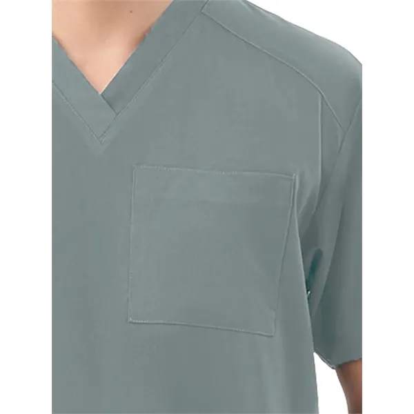 Parkley Quantum - Men's Three-Pocket RYDER V-Neck Scrub Top - Parkley Quantum - Men's Three-Pocket RYDER V-Neck Scrub Top - Image 5 of 22
