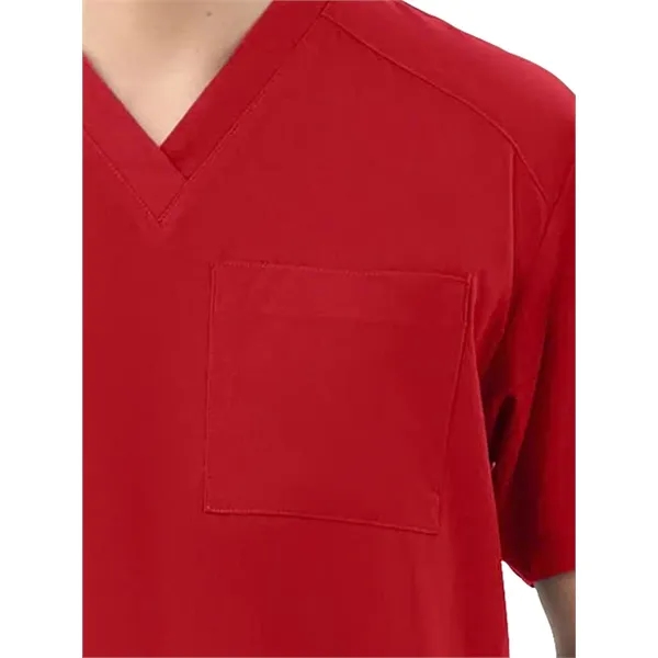Parkley Quantum - Men's Three-Pocket RYDER V-Neck Scrub Top - Parkley Quantum - Men's Three-Pocket RYDER V-Neck Scrub Top - Image 21 of 22