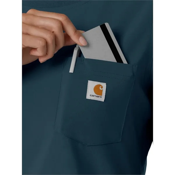 Carhartt Scrubs - Women's One-Pocket Crew Neck Long Sleev... - Carhartt Scrubs - Women's One-Pocket Crew Neck Long Sleev... - Image 13 of 20