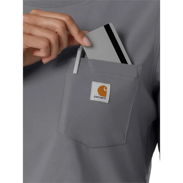 Carhartt Scrubs - Women's One-Pocket Crew Neck Long Sleev... - Carhartt Scrubs - Women's One-Pocket Crew Neck Long Sleev... - Image 19 of 20
