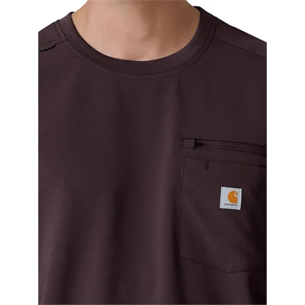 Carhartt Scrubs - Men's Two-Pocket Crew Neck Long Sleeve ... - Carhartt Scrubs - Men's Two-Pocket Crew Neck Long Sleeve ... - Image 4 of 16