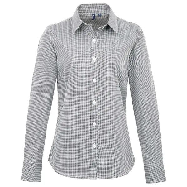 Artisan Collection by Reprime Women's Microcheck Gingham ... - Artisan Collection by Reprime Women's Microcheck Gingham ... - Image 1 of 8