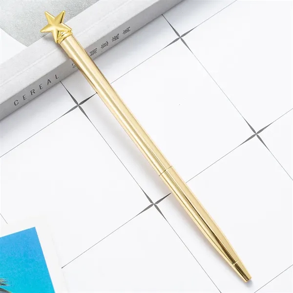 Star Metal Ballpoint Pen - Star Metal Ballpoint Pen - Image 2 of 6