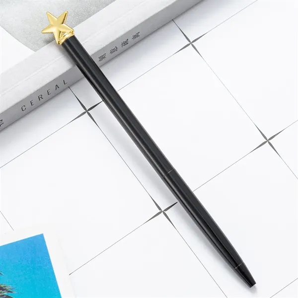 Star Metal Ballpoint Pen - Star Metal Ballpoint Pen - Image 5 of 6