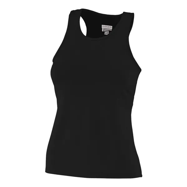 Custom Augusta Sportswear Girls' Solid Racerback Tank Top
