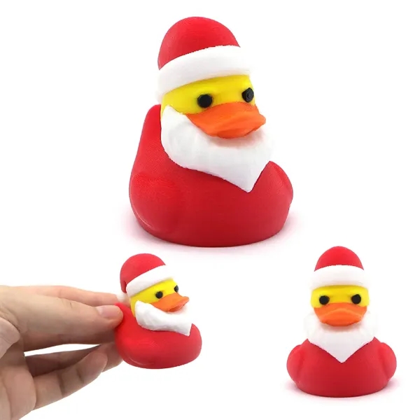Mini Christmas Duck Figurine - Mini Christmas Duck Figurine - Image 3 of 3