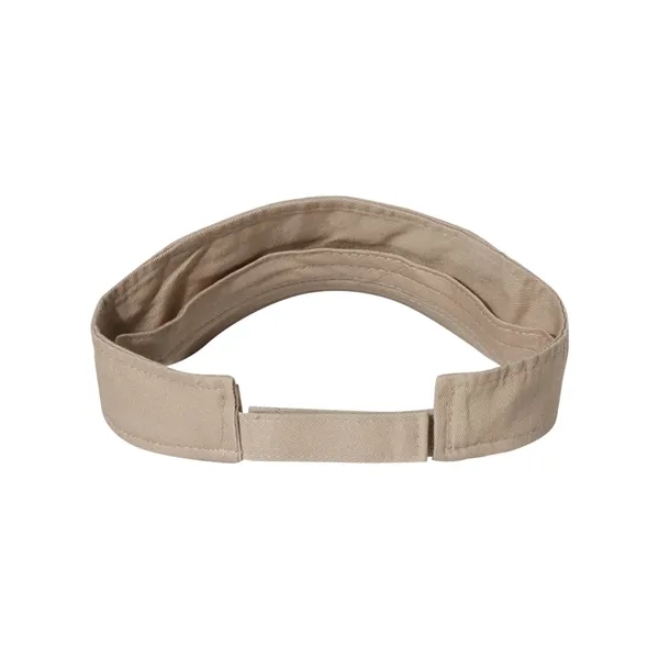 Valucap Bio-Washed Visor - Valucap Bio-Washed Visor - Image 3 of 10