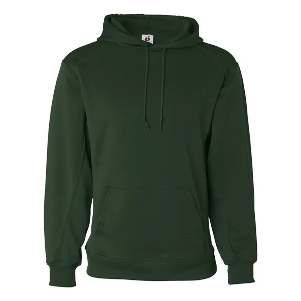 Badger Men's Performance Fleece Hooded Sweatshirt - Badger Men's Performance Fleece Hooded Sweatshirt - Image 21 of 59