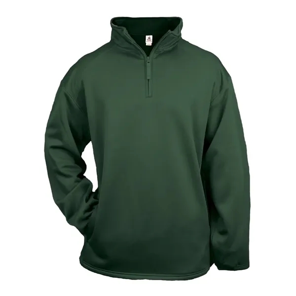 Badger Men's Performance Quarter-Zip Pullover - Badger Men's Performance Quarter-Zip Pullover - Image 7 of 34