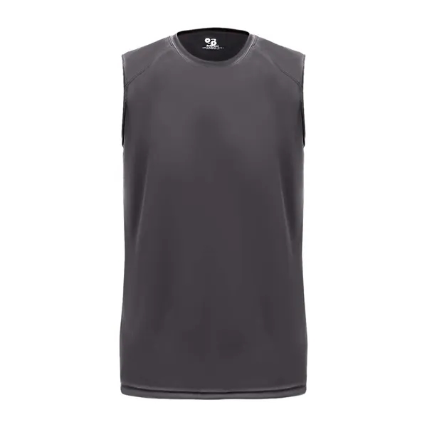 Badger Youth B-Core Sleeveless T-Shirt - Badger Youth B-Core Sleeveless T-Shirt - Image 11 of 28