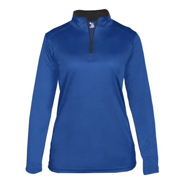 Badger Women's B-Core Quarter-Zip Pullover - Badger Women's B-Core Quarter-Zip Pullover - Image 13 of 18