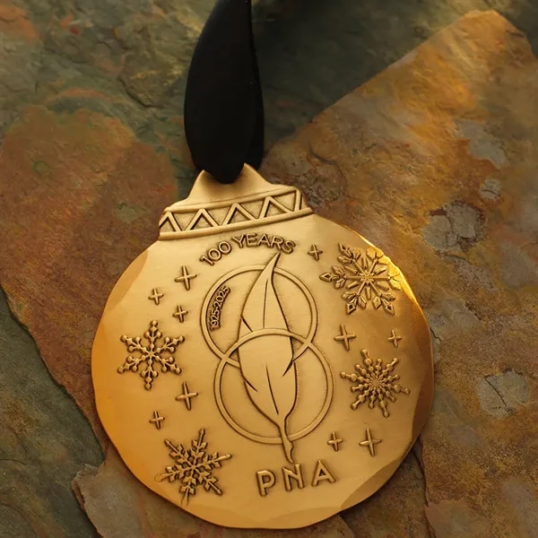 Classic Round Metal Bulb Ornament - Classic Round Metal Bulb Ornament - Image 3 of 23