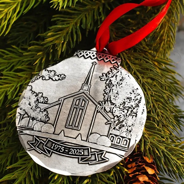 Classic Round Metal Bulb Ornament - Classic Round Metal Bulb Ornament - Image 21 of 23