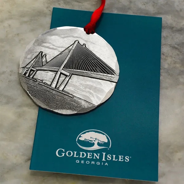 Classic Round Metal Bulb Ornament - Classic Round Metal Bulb Ornament - Image 22 of 23